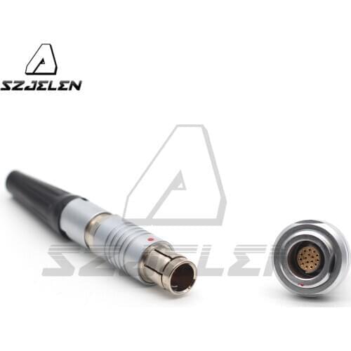 1F Series 16 Pin Waterproof Connector,Metal Connector For Medical Equipment and Beauty Instrument
