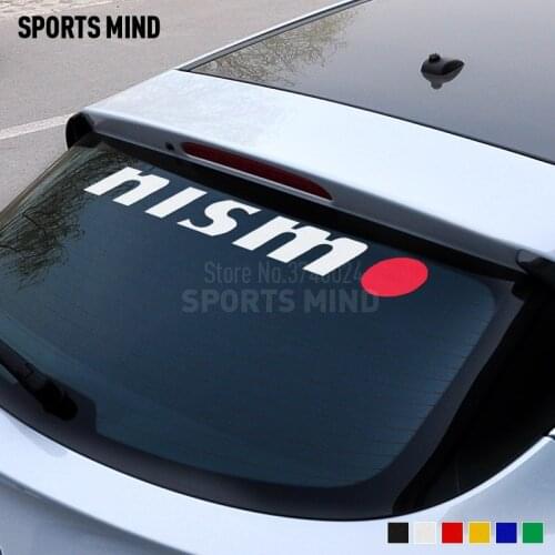 2 X Windshield Car Sticker Decal Car Styling For Nissan Qashqai Juke Almera X-trail Tiida Note 350z X Trail Nismo Accessories