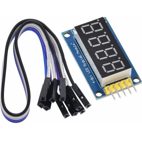 4 Bits Digital Tube LED Display Module Four Serial for Arduino 595 74hc595 Driver