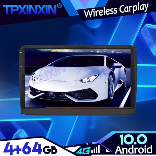 4G-64G Android 10.0 PX6 IPS Carplay For Volkswagen Magotan Car DSP Tape Recoder Multimedia Player Head Unit Navi GPS Auto Radio