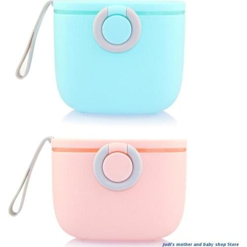 67JC 500ML Portable Baby Food Storage Box Essential Cereal Infant Milk Powder Box Toddler Snacks Container