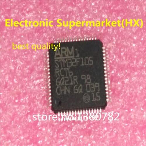 Free shipping 10pcs/lot STM32F105RCT6 STM32F105 LQFP-64 IC In stock
