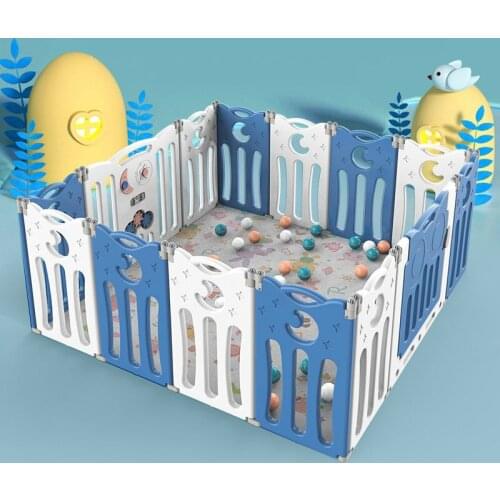 Indoor Baby Playground Baby Playpen for Children Ball Pit Edible PP Baby Ball Pool Kids Ball Pit Playpen Baby Fence Play Yard