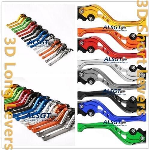For BMW G650GS 2008-2014 / F650GS 2000-2007 Adjustable CNC Motorcycle 3D Long/ Short Levers Moto Clutch Brake Levers pair
