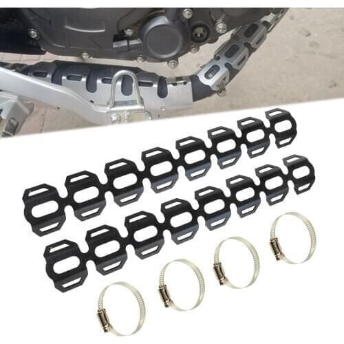 For BMW F 650 GS F650GS F 700 GS F 800 GS ADV R1200GS LC F700GS Exhaust Header Guard Muffler Pipe Protector Heat Shield Cover