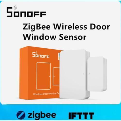 SONOFF SNZB-04 - ZigBee Wireless Door/Window Sensor Alarm Work With ZigBee Bridge For eWeLink APP Smart Home Automation