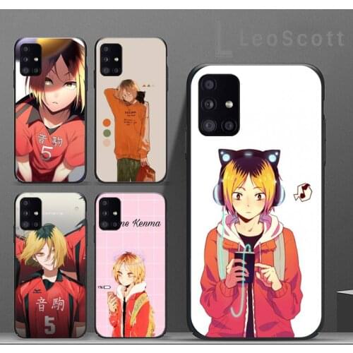 Kenma Kozume of Haikyuu Anime Phone Case For Samsung A40 A31 A50 A51 A71 A20E A20S S8 S9 S10 S20 Plus note 20 ultra