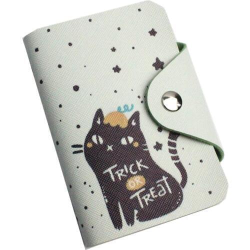 M003 Cute Unicorn Passport Holders 20Card Holders PU Leather Cartoon Cat Bear Flamingo Passport Cover Women ID Credit Cards Case