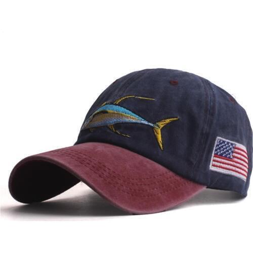 Mens Baseball Caps for Men Cap Style Women Hat Snapback Embroidery Fish Cap Trucker Casual Dad Hat Hip Hop Cap