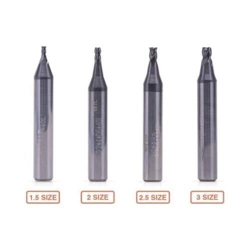 Newest A7/E9/A9 Vertical Key Machine parts tungsten steel quality drill bit key machine Milling cutter Carbide 1.5mm/2.0mm/2.5mm