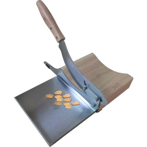 Ganoderma lucidum Chinese herbal medicine slicer household manual velvet antler astragalus ginseng cutting knife American ginsen