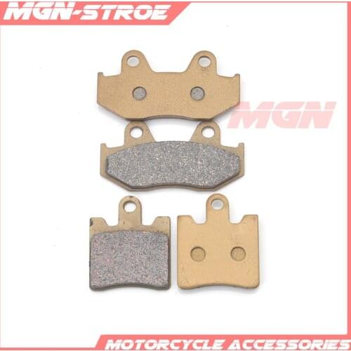 Motorcycle Front Rear Brake Pads for AN250 1998-2006 AN400 1999-2006