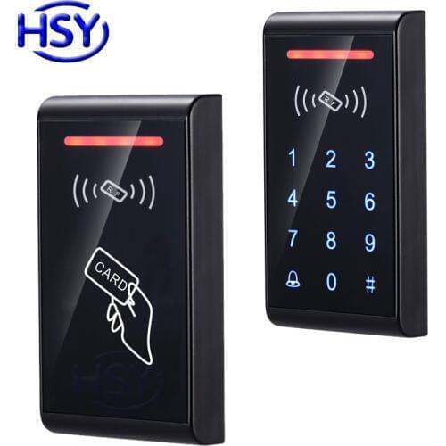 Touch Keyboard Single Door Access Control Keypad RFID Card Entry Lock Standalone Controller With 10PCS Free Proximity Keyfob