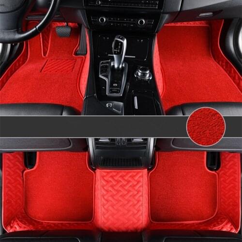 High quality! Custom special car floor mats for Audi RS 6 C8 2021 durable waterproof double layers carpets for RS6 2020-2019