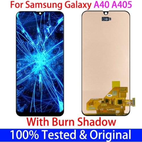 100% ORIGINAL LCD Display for SAMSUNG Galaxy S10e S10 Lcd G9730 S10+ Plus G9750 Touch Screen Digitizer Assembly with black dot