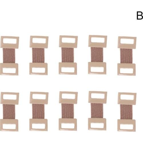 100pcs/set Elastic Bandage Aluminum Buckle High-quality Home Multi-function Replacement Compression Pet Bandages White Brown