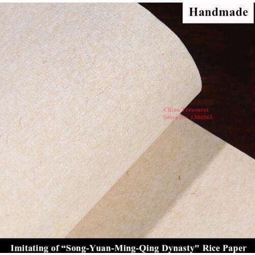 20pcs/lot,69*138cm "Imitating of Song-Yuan-Ming-Qing Dynasty" Rice Paper Chinese Calligraphy Writing Painting Paper 4 feet