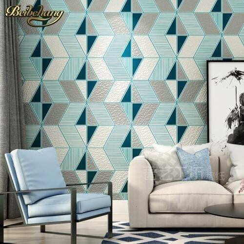 Beibehang papel de parede 3d Deer skin geometry wall paper roll wallpaper for Living Room flooring wall-paper bedroom panel