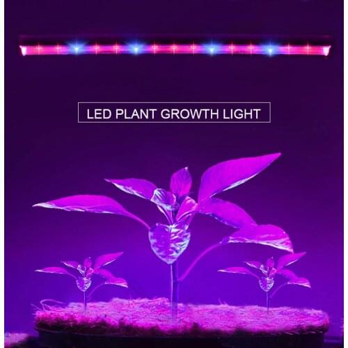 57cm 29cm T5 Tube Led Grow Light Phyto Lamp AC 85-265V EU US Plug Phytolamp for Plants Growth Flower Seedling Grow Light