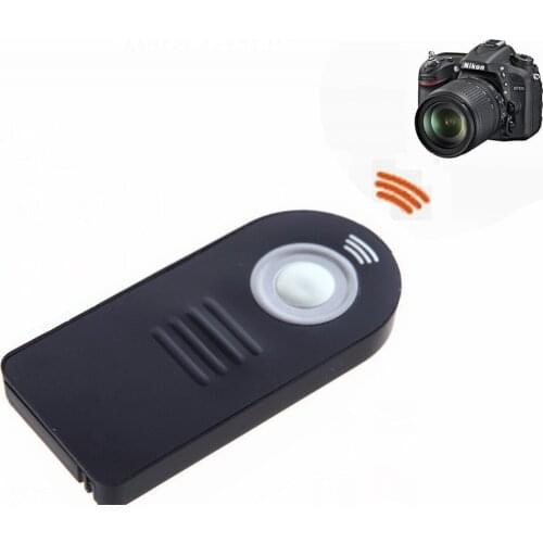 200pcs Wireless Lithium IR Remote Control ML-L3 ML L3 For the Nikon Camera D40 D40X D50 D70, D70S, D80, D90, D600 D7000 D5100