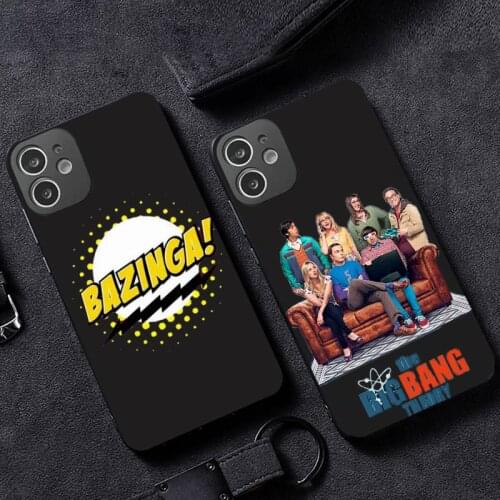The Big Bang tv show cartoon Phone Case for iPhone 12 11 mini pro XS MAX XR 8 7 6 6S Plus X 5S SE 2020