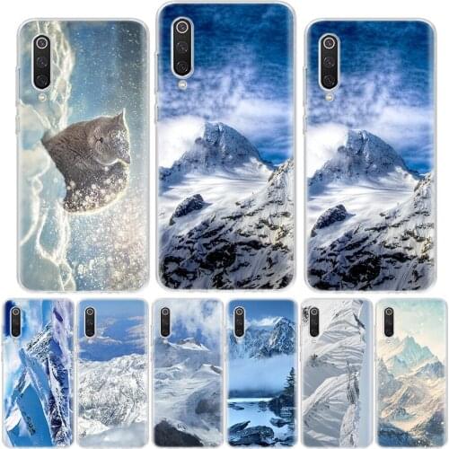 Beautiful snow-capped mountains Phone Case For Xiaomi Redmi Note 10 9 9S 8 8T 7 6 5 9C 9A 8A 7A 6A 5A Pro S2 K20 K30 Coque