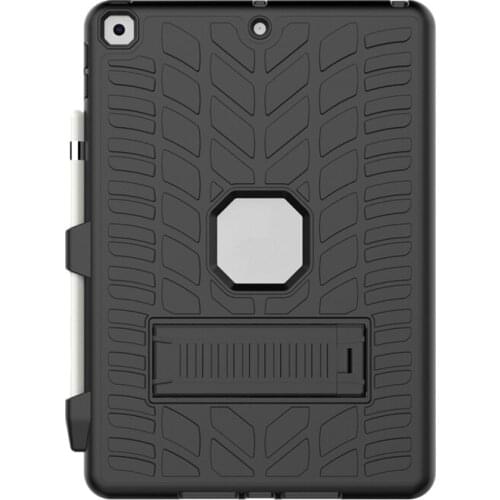 Case with Stand Waterproof Anti-Skid Drop-Proof Protective Case for iPad 8Th 2020 / 7Th 2019 10.2 Inch