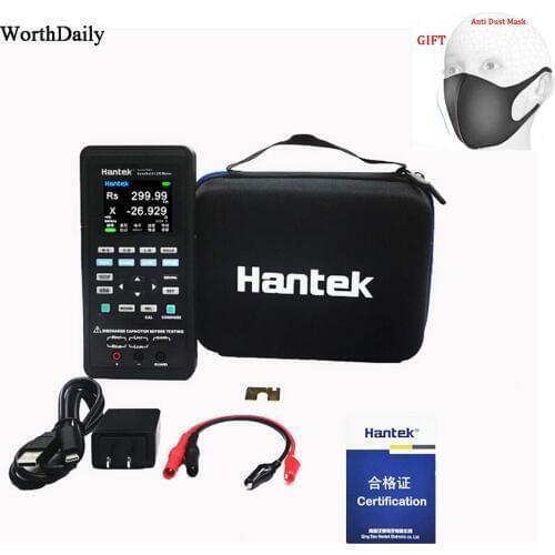 Hantek 1832C Digital Handheld LCR Meter Digital Bridge High Precision Measurement Resistance Inductance Capacitance