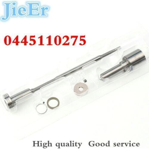 DEFUTE NEW Common Rail Injector Overhaul Kits nozzle DLLA153P1608 valve F00VC01352 sealing rings, ball for 0445110275 274