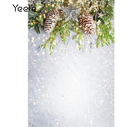 Yeele Photophone For Photos Christmas Pine Light Bokeh Baby Shower Photography Backdrops Photographic Backgrounds Photo Studio