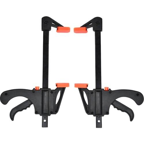 Gadget Tool Quick Ratchet Release Speed Squeeze Wood Working Work Bar F Clamp Clip Kit Spreader DIY Hand Woodworking Spreader