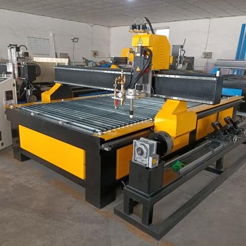 China Metal Cnc Plasma Cutting Machine 1325 Table Cnc Plasma Cutter For Sale Plasma Flame Metal Cutting Machine For Pipe Cutting
