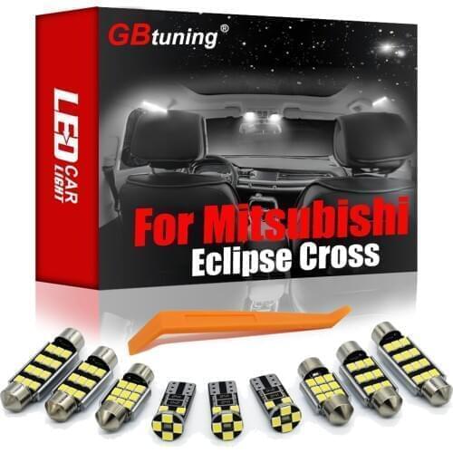 Good Quality Canbus LED Interior Reading Light Kit 13pcs For Mitsubishi Eclipse Cross 2018-2020 Car Ceiling Map Dome Bulb Lamp