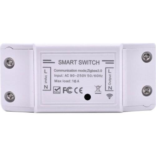 Concealed Tuya Mini Zigbee Switch Control for Smart Curtain TV Lighting Compatible with Alexa Google-home 16A Smart Life R7UB