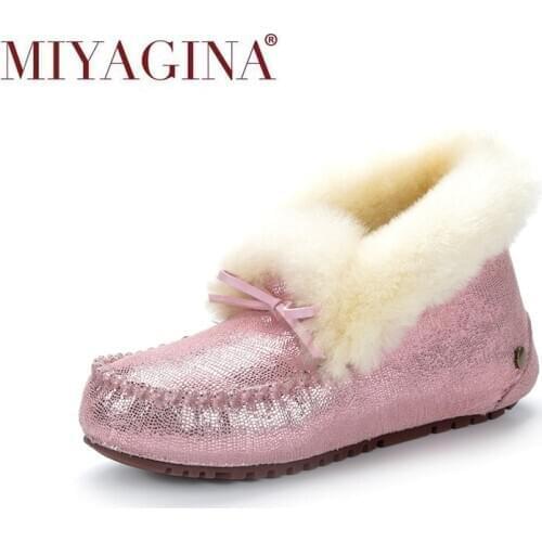 100% Genuine Leather Women Flats Casual Moccasins Driving Loafers Natural Fur Women Shoes Fashion Comfortable Shoes Woman