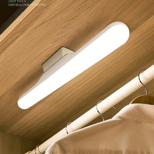 Stepless Dimmable Magnet LED Desk Lamp For Reading Eye-Protected USB Rechargeable LED Under Cabinet Light Wardrobe Night Light