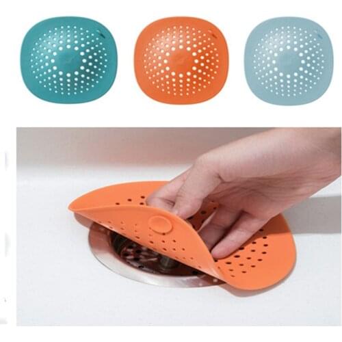 Mesh Kitchen Sink Strainer Hair Catcher Water Stopper Basin Drain Plug Bathroom Accessories Shower Filter Durable Reusable