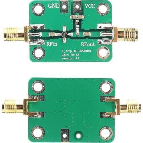 0.1-2000MH​z RF Wideband Amplifier 30dB Low-Noise LNA Broadband Module Receiver