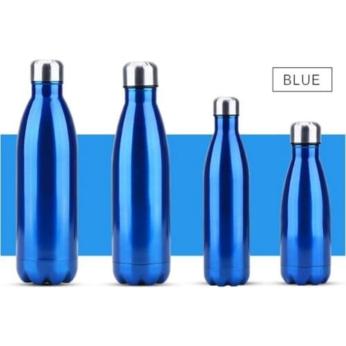 350/500/750/1000ml Double-wall Insulated Vacuum Flask Stainless Steel Water Bottle Cola Water Beer Thermos for Sport Bottle