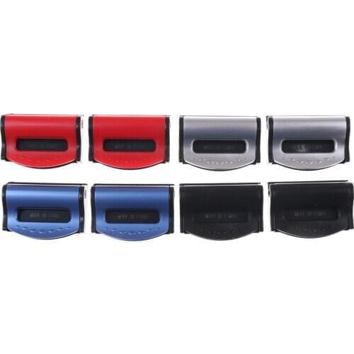Universal Car Seat Belts Clips Safety Adjustable Auto Seat Belt Stopper/ Buckle Plastic Clip 2pcs/lot 4Colors
