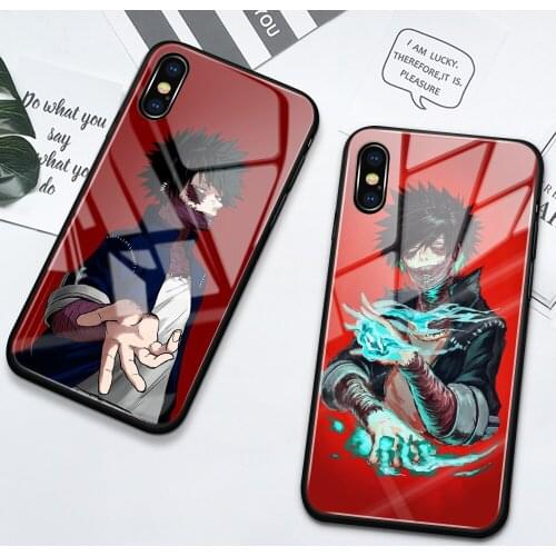 My Hero Academia Davi Tempered Glass Case Cover for iPhone 6 6s 7 8 Plus X XS XR SE2020 11 12 Pro Max Mini Protective fundas