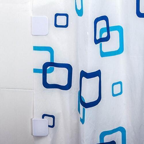 2Pcs Shower Curtain Clips Anti Splash Spill Stop Water Leaking Guard Bathroom Curtain Accessories