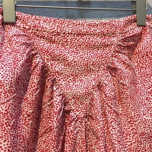 Women 2021 High Quality Printing Midi Skirt