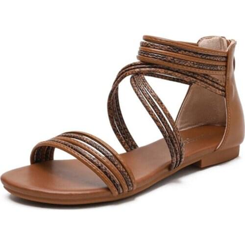 Women sandals summer flat pearl sandals flip flops rome shoes string bead slippers mujer gladiator sandalias sapatos femininos