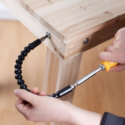 1/4 Hex Shank Flexible Shaft Bits Extension Screwdriver Bit Holder Connect Link Electronic Drill Repair Tools 300mm