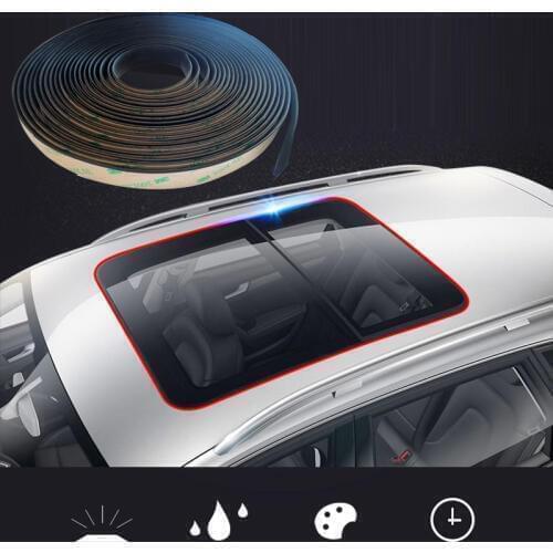 3m Rubber Seal Strips Trim edge weatherstrip Waterproof for Geely Vision SC7 MK CK Cross Gleagle GX7 SX7 Englon SC3 SC5 SC6 SC7