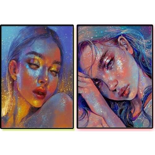 5D Diy Diamond Painting Character Square/Round Diamond Painting Art Embroidery Animal Mosaic High Quality Handmade Gift