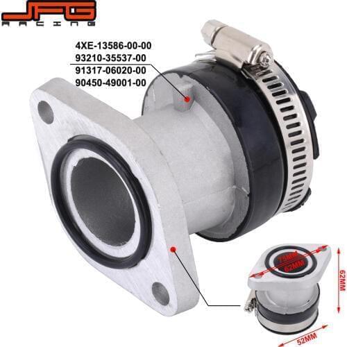 Motorcycle Accessories Carburetor Interface Intake Manifold Adapter Boot Set For YAMAHA YFM250X Bear Tracker 1999-2004