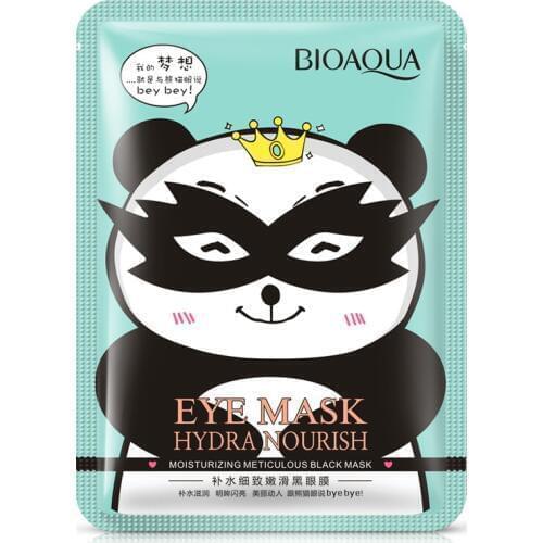 Bioaqua Hydrating Moisturizing fine and smooth black eye membrane desalination fine lines soothing eye Care eye film wholesale