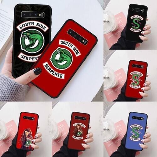 Riverdale South Side Snake TV series coque cover funda Phone Case For Samsung Galaxy S5 S6 S7 S8 S9 S10 S10e S20 edge plus lite